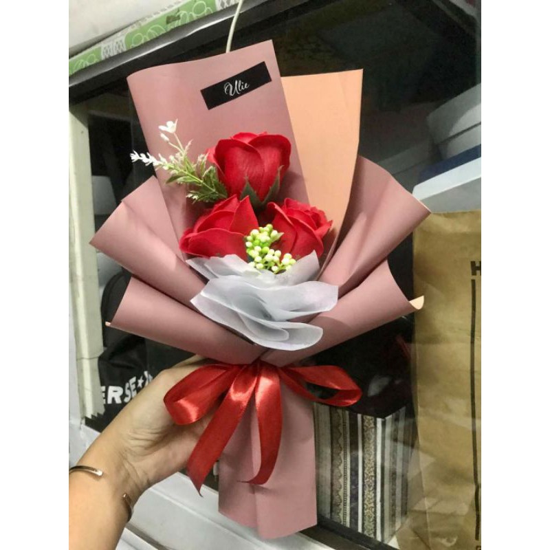 bó sáp 3 bông sỉ
