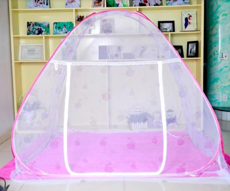 Màn bung tự gấp - Hàng Việt Nam chất lượng cao -Loại 1m8 , màn chụp tự bung , mùng ngủ , mung chup tu bung , màn ngủ