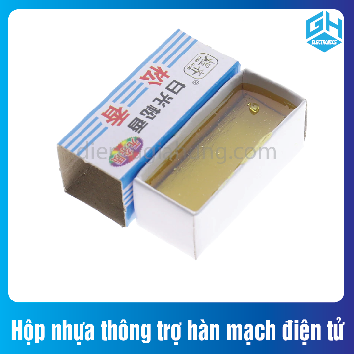 Hộp nhựa thông trợ hàn mạch điện tử