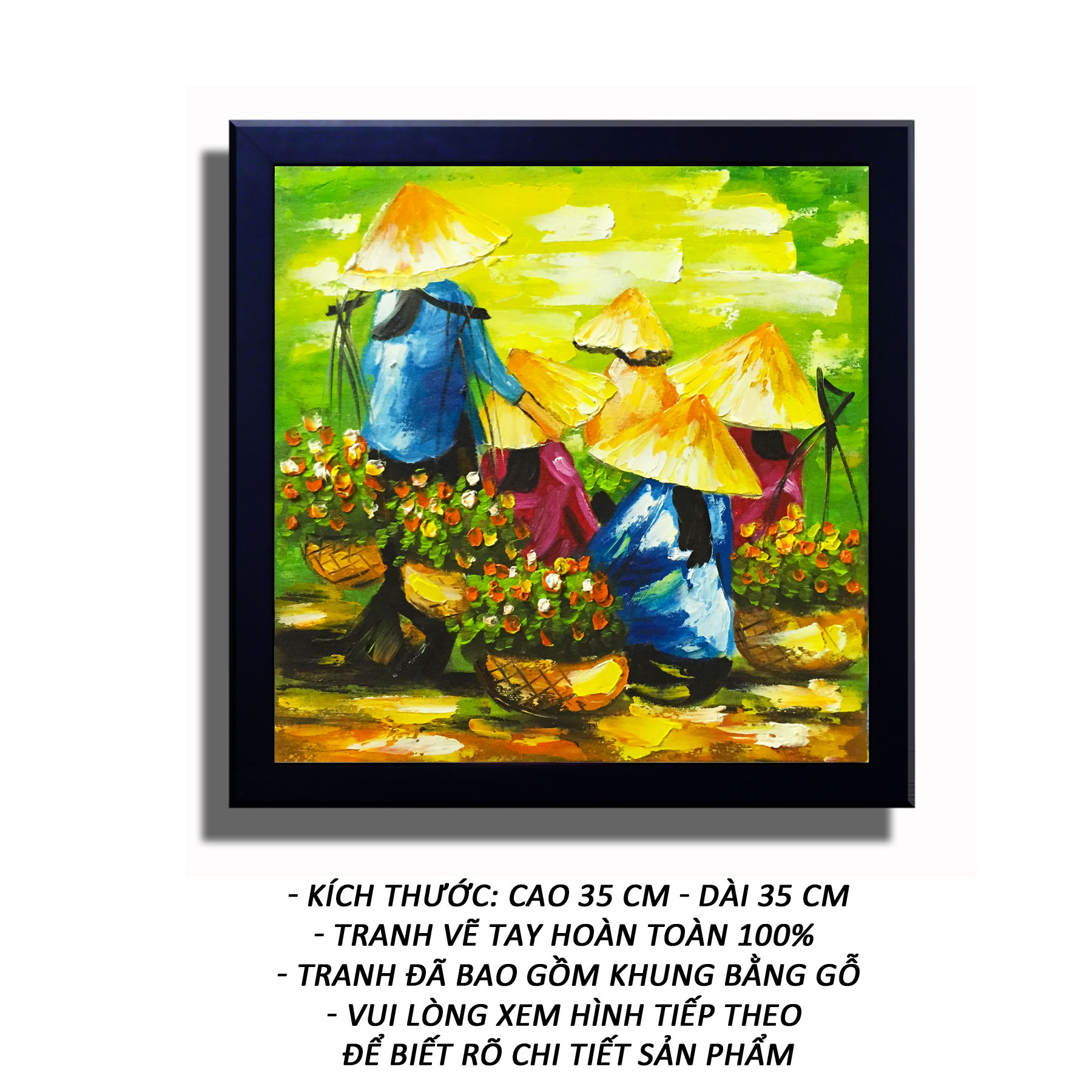 Tranh sơn dầu sáng tác - Thiếu Nữ - Tranh Mỹ Thuật Minh Hiền