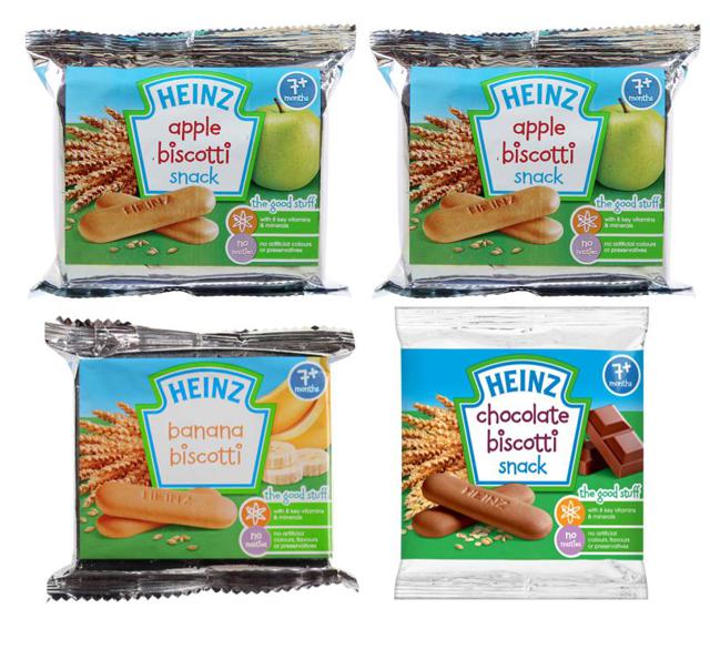 Bánh Ăn Dặm Heinz Cho Bé Từ 7m