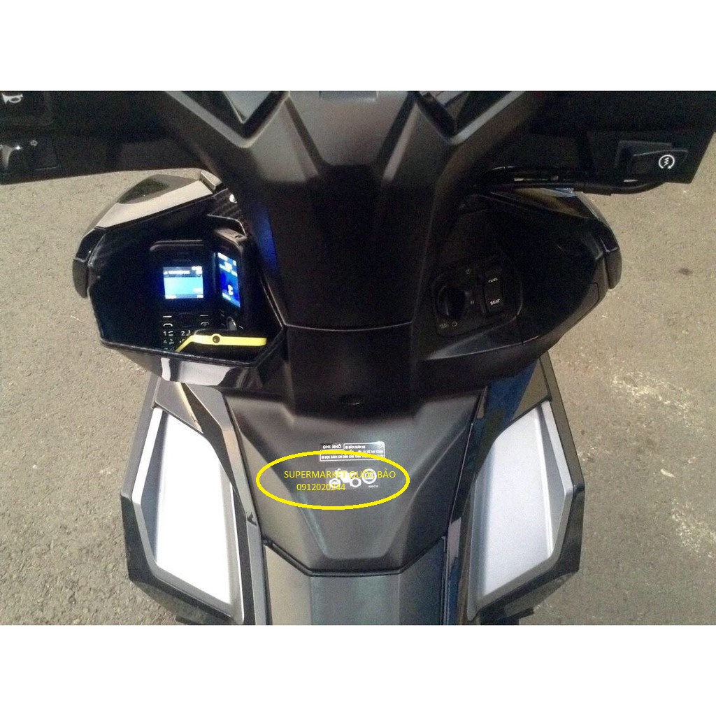 Hộc Đựng Đồ AirBlade 2016-2017-2018-2019 Màu đen