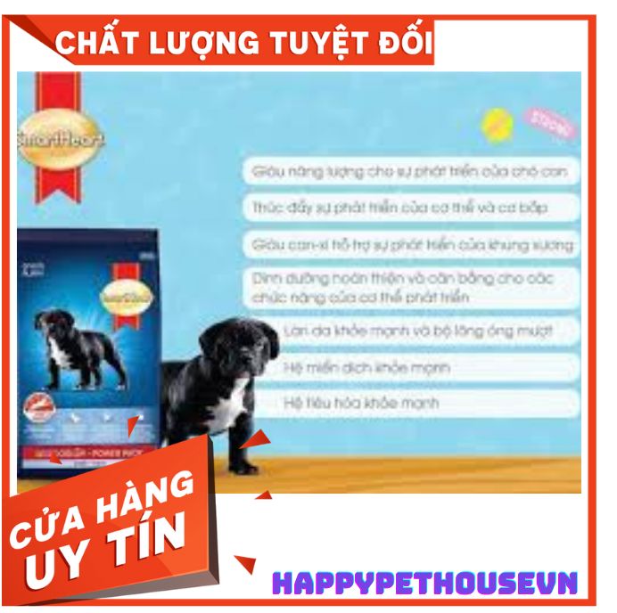 Thức ăn hạt cho chó con Smartheart Power Pack Puppy