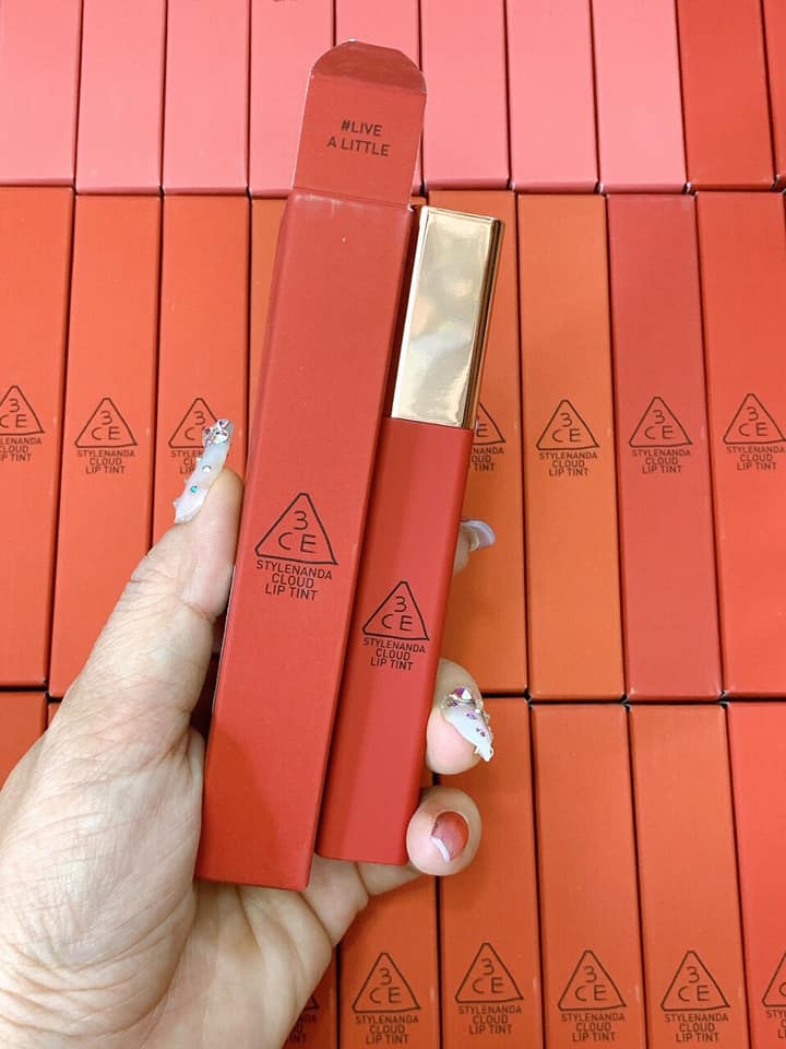(Màu #LIVE A LITTLE) Son kem 3ce Cloud Walking In The Cloud Lip Tint