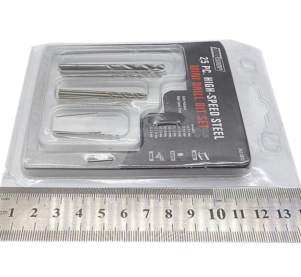 BỘ 25 MŨI KHOAN SẮT MINI TIỆN DỤNG - DIY582