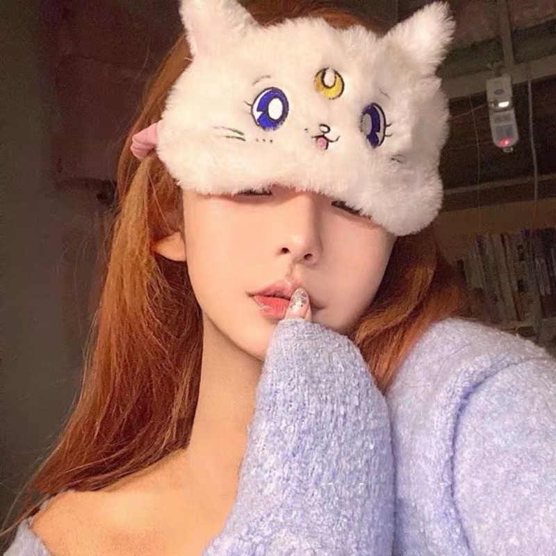 Bịt Mắt Miếng Che Mắt Ngủ Hình Thủy Thủ Mặt Trăng Kute