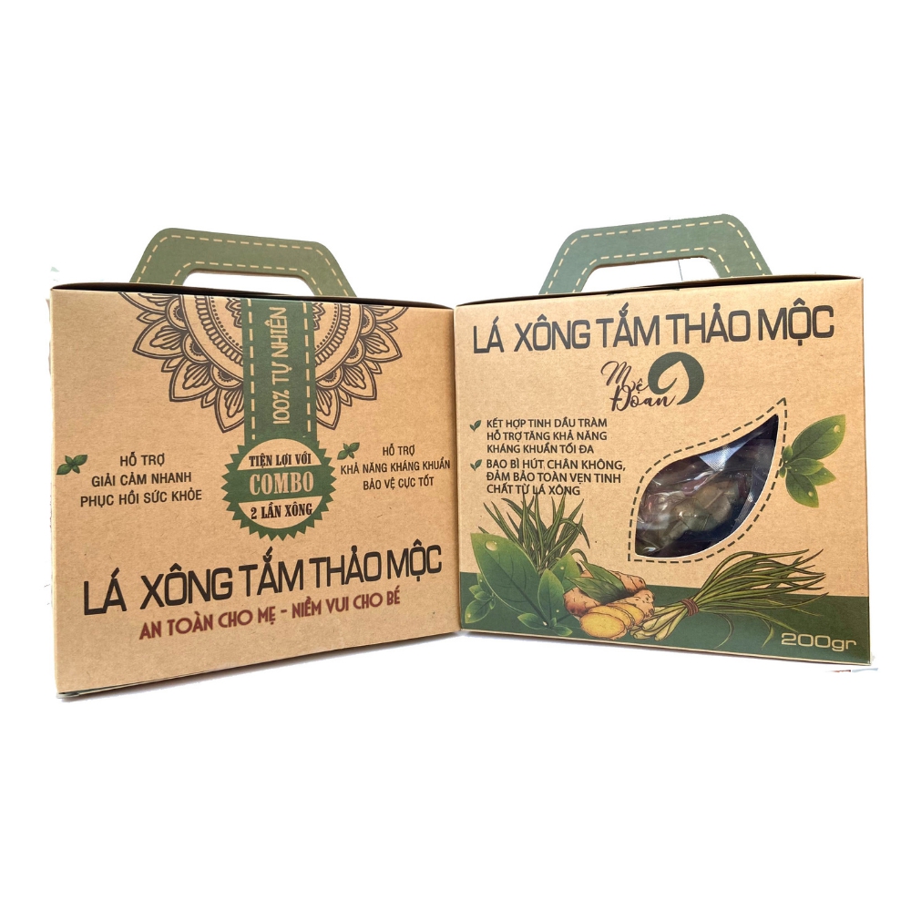 Lá xông tắm thảo mộc Mệ Đoan