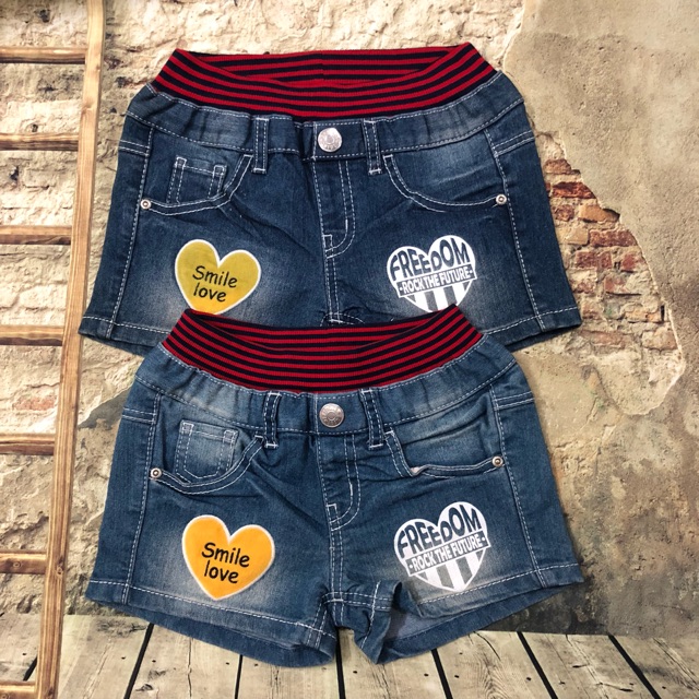 Quần short Jeans bé gái 16kg -50kg
