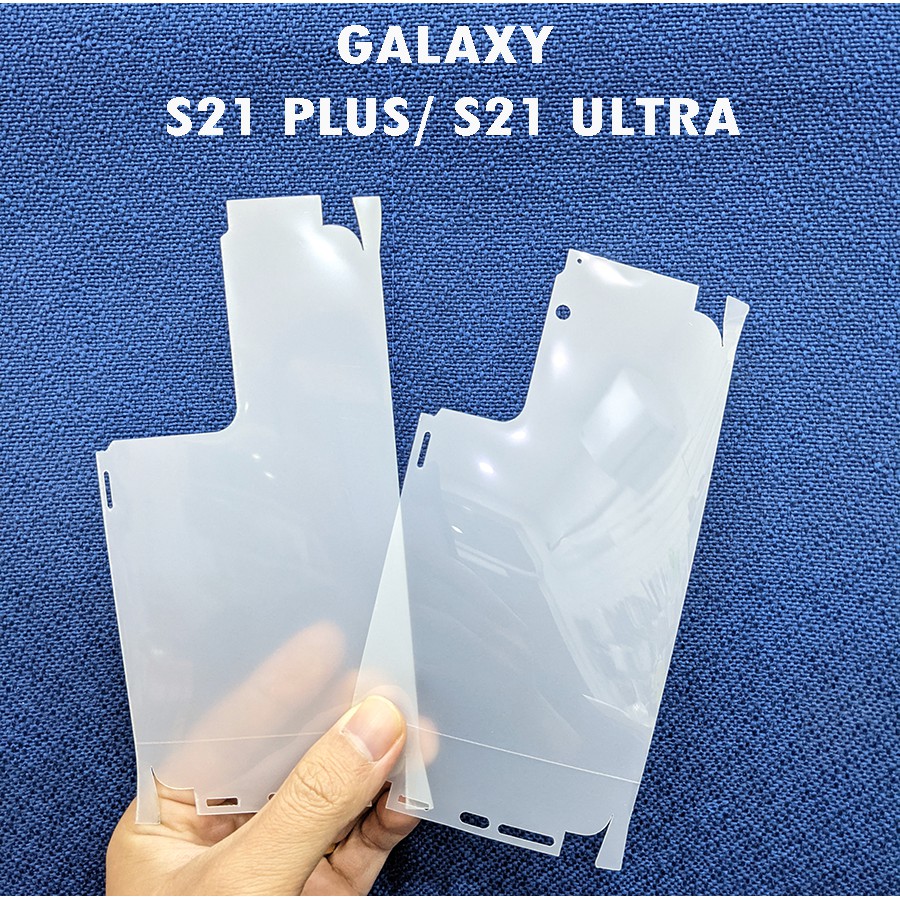 Miếng film dán ppf loại xịn phủ full 99% lưng viền samsung galaxy s21 s21 plus s21 ultra