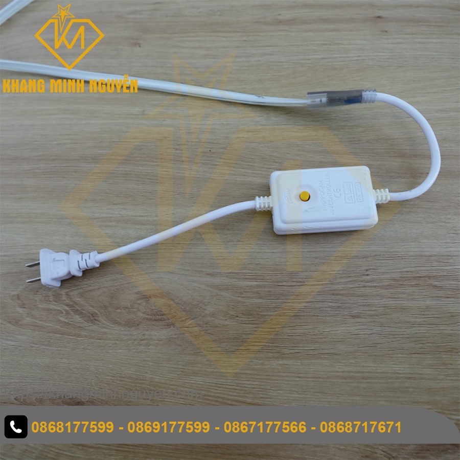 Nguồn driver 2 pin - 3 pin cho led dây 220v, cho led 1 màu, led chạy đuổi, led đổi màu - đủ tải cho tối đa 50m dây LED