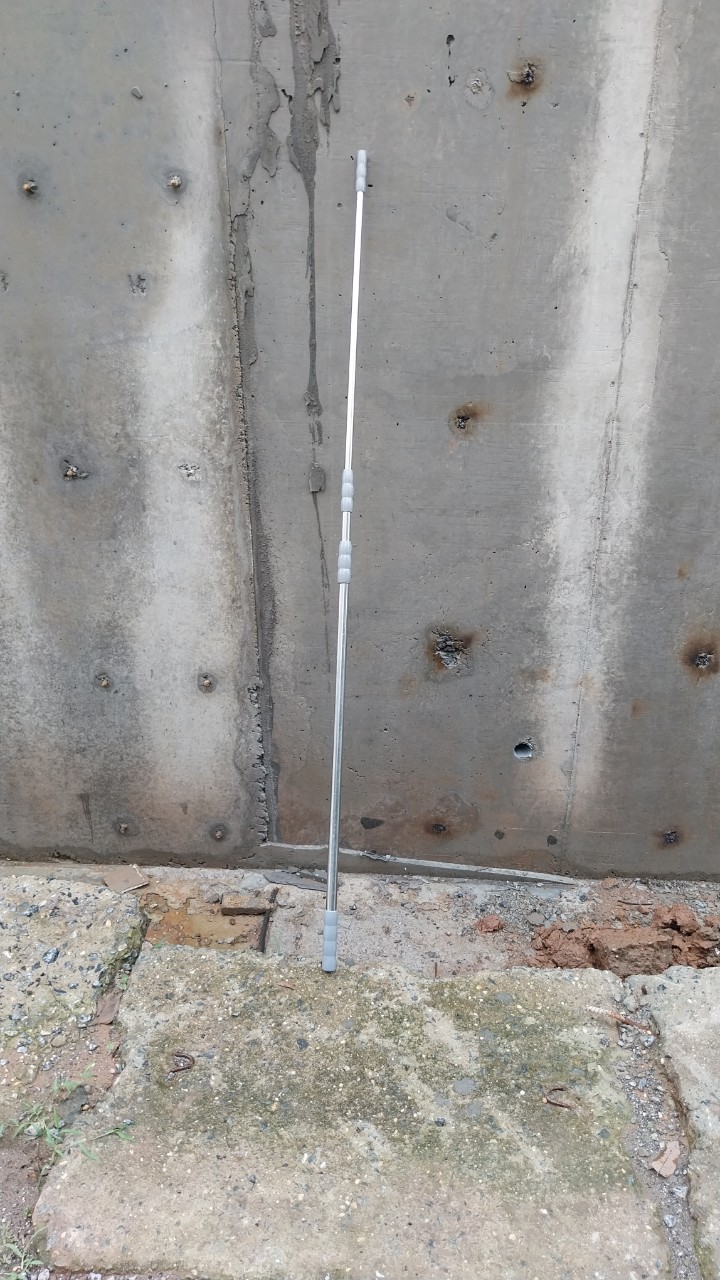 cán vợt cá rút 3 đốt chất liệu inox các kích cỡ