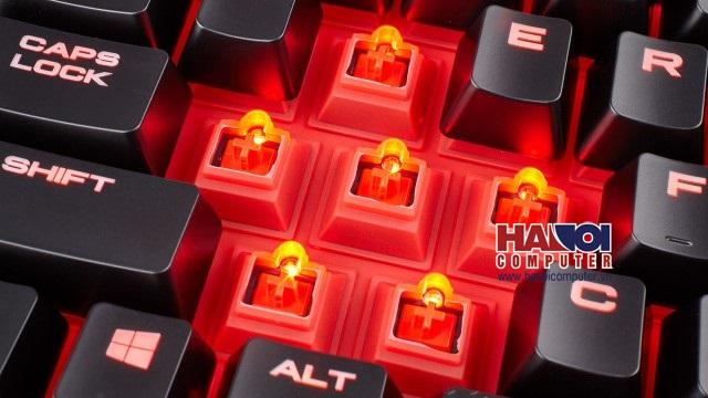 Keyboard Corsair K68 Mechanical Cherry MX Red (CH-9102020-NA )