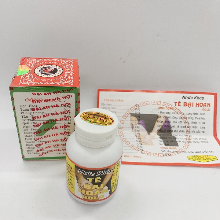 Nhức khớp tê bại hoàn đại an gold -Đau lưng, vi.êm nhức khớp, Gout, vôi cột sống