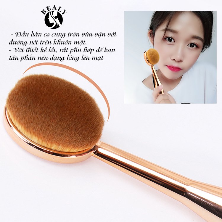 CỌ TÁN KEM NỀN DẠNG BÀN CHẢI