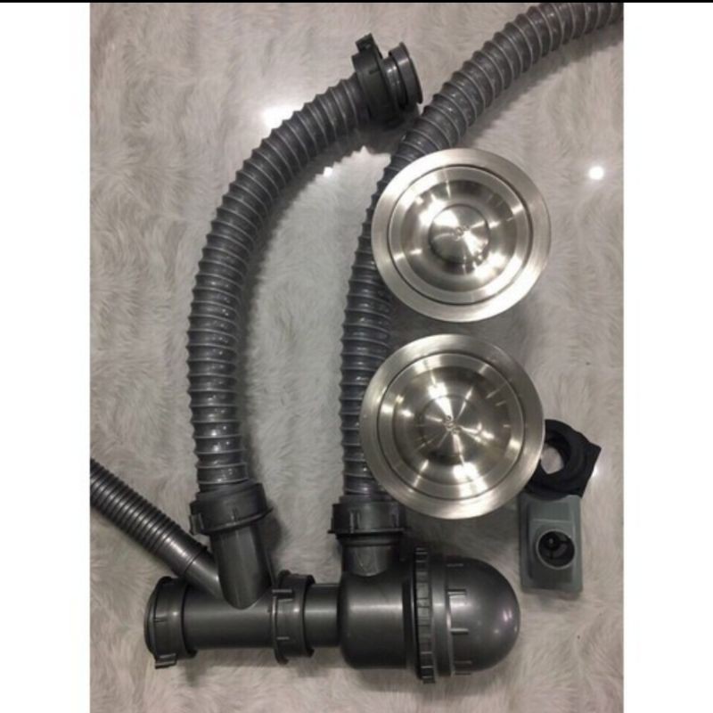 Bộ xã bồn rữa chén 2 hộc