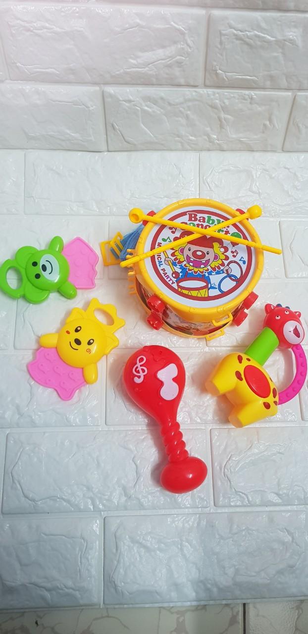 Bộ Đồ Chơi Trống Lạc Cho Bé