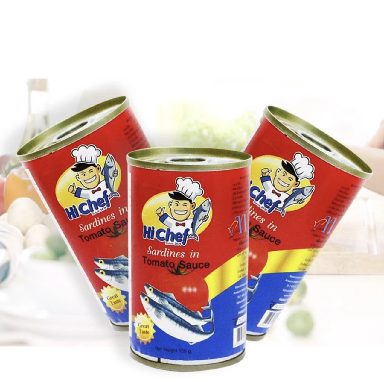 [155g] CÁ MỒI HỘP SỐT CÀ THÁI LAN HI-CHEF