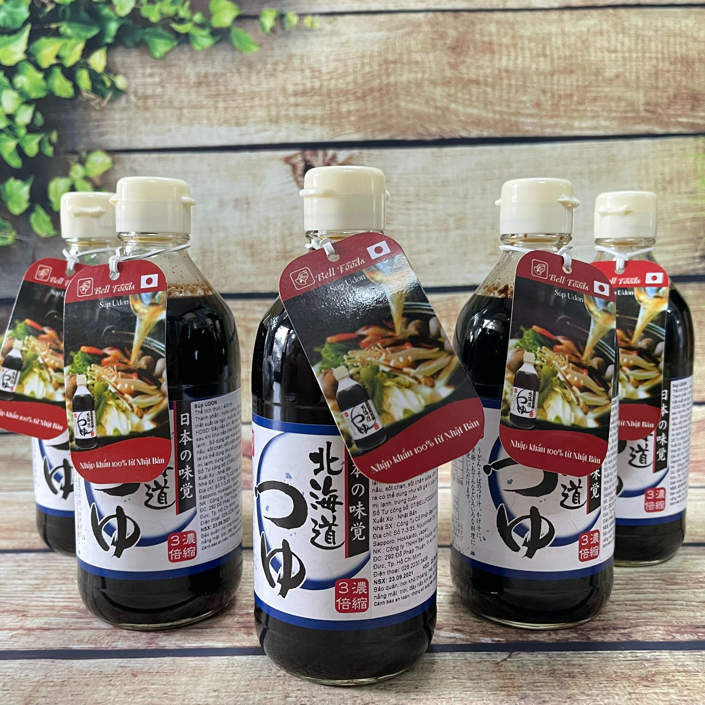 Súp Udon Nấu Mì Nhật Bản 400ML (Nước tương nấu mì Tsuyu)