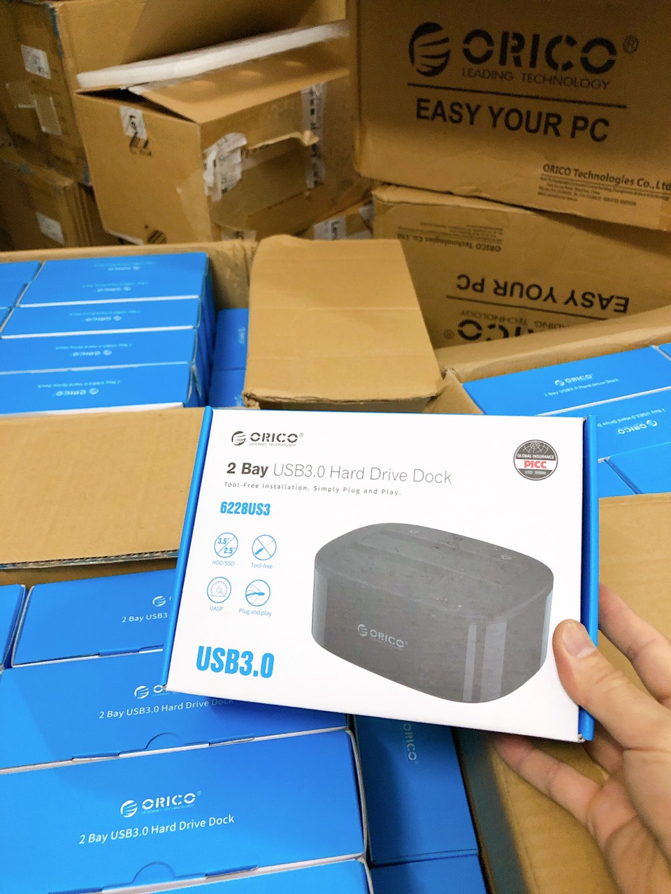 Đế Cắm Ổ Cứng Orico 6228US3 Bảo Hành 12 Tháng