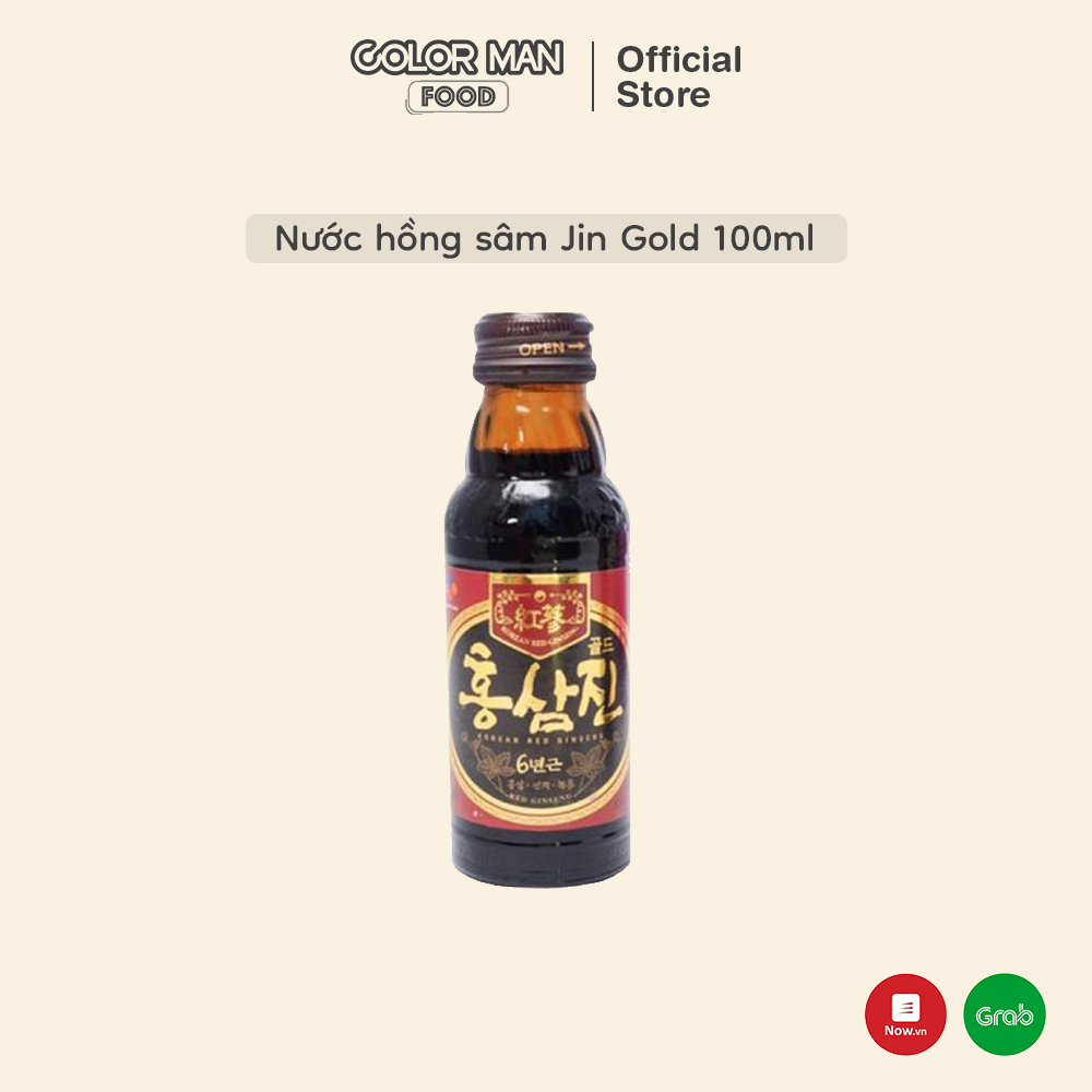 [DATE 19/08/24]Nước Hồng Sâm Jin Gold 100ml