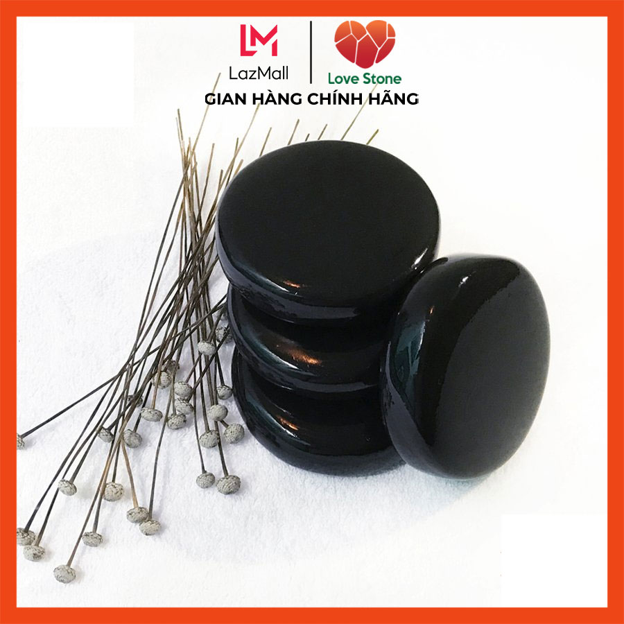 Combo Đá Massage Nóng Tròn Trung