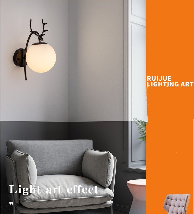 Wall mounted lamp interior, exterior decoration home code 8487d [bundled balloon led]