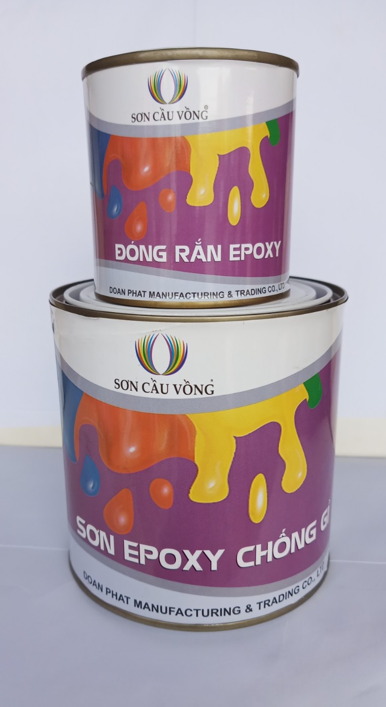 Sơn Epoxy Sắt Kẽm Trắng Mờ (222)