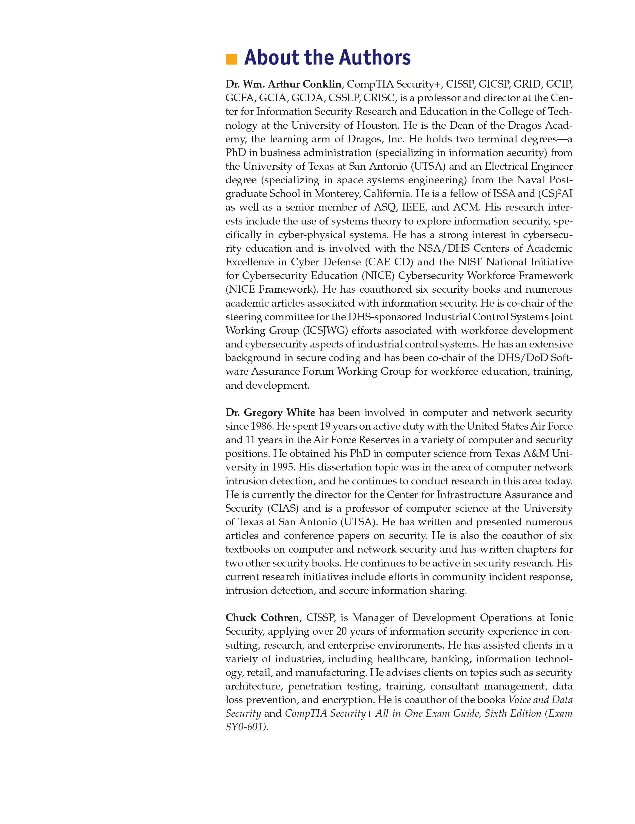 sách Principles of Computer Security CompTIA Security+ and Beyond