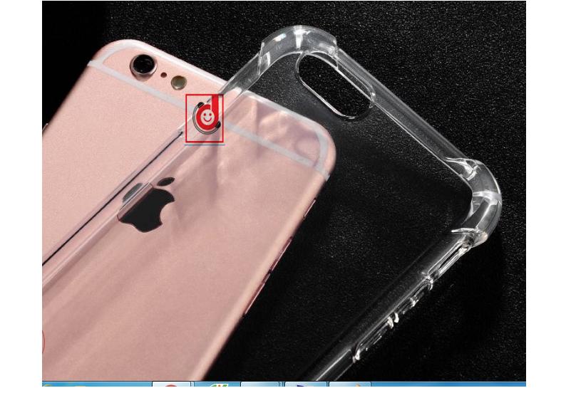 ốp lưng trong suốt chống sốc cho iphone 6/6s