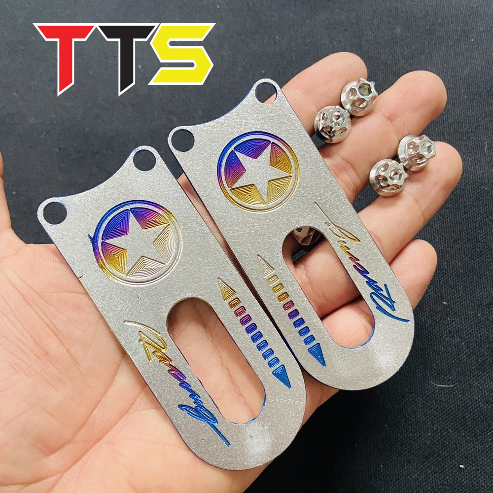 [HCM]Nẹp gắp TITAN kèm ốc salaya sử dụng cho xe SONIC SATRIA FUTURE 125i EXCITER