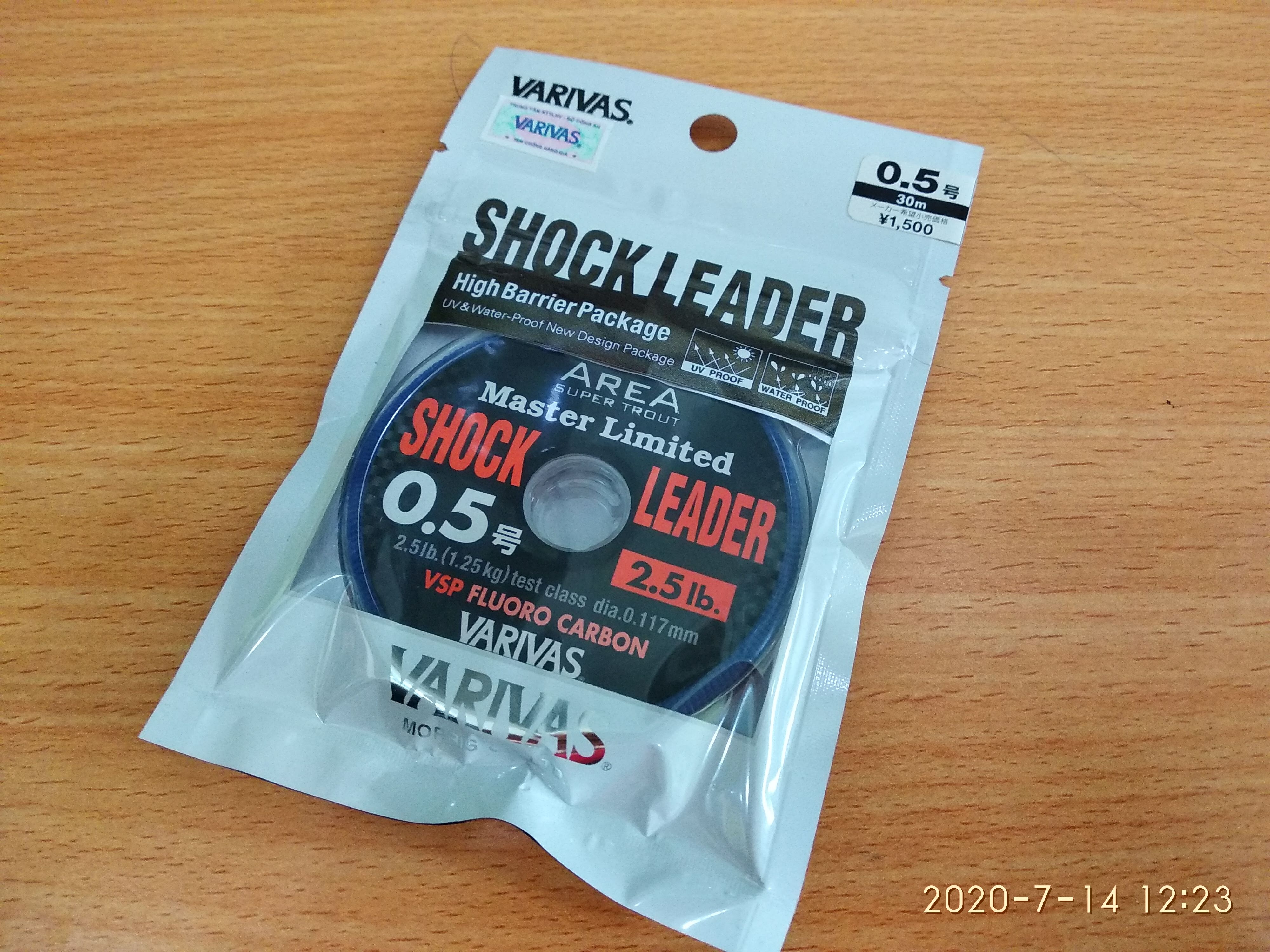 AREA Super Trout Master Limited Shock Leader VSP Fluorocarbon
