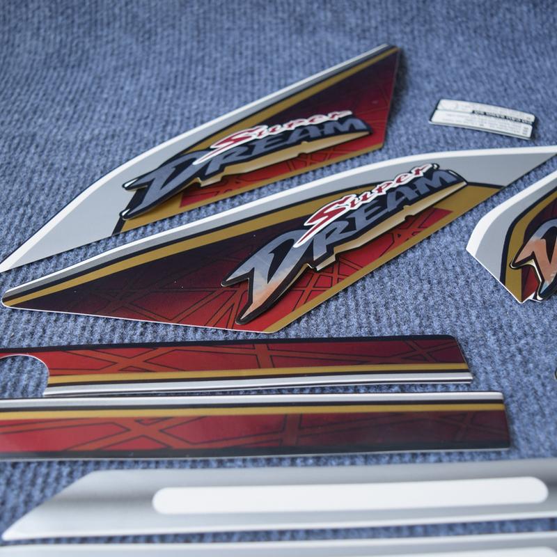 [HOT] BỘ TEM XE MÁY, TEM 3 LỚP, TEM RỜI DÀNH CHO XE DREAM ĐỜI 2010 HÀNG MỚI CỰC ĐẸP