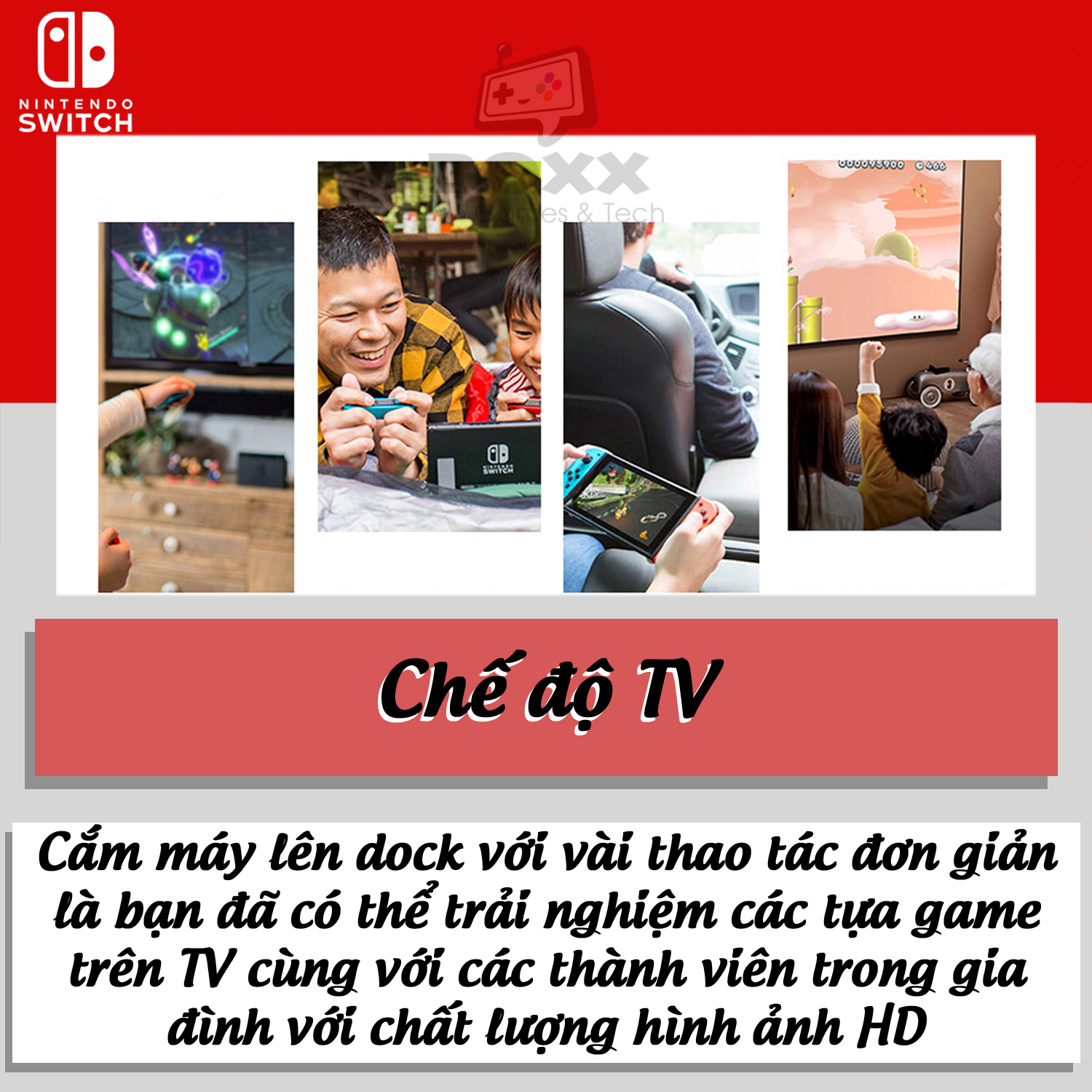 Máy chơi game Nintendo Switch OLED Kèm quà tặng