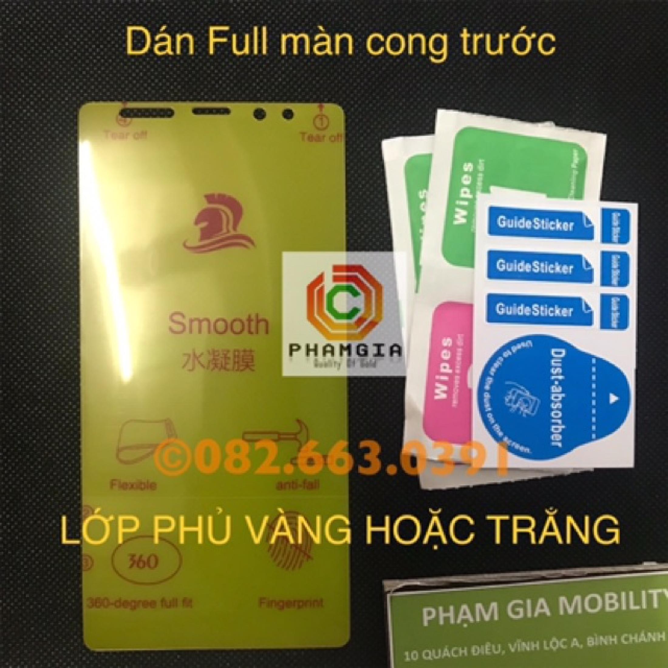 Dán dẻo trước sau ppf cao cấp cho Samsung note 8 / note 9 / note 10