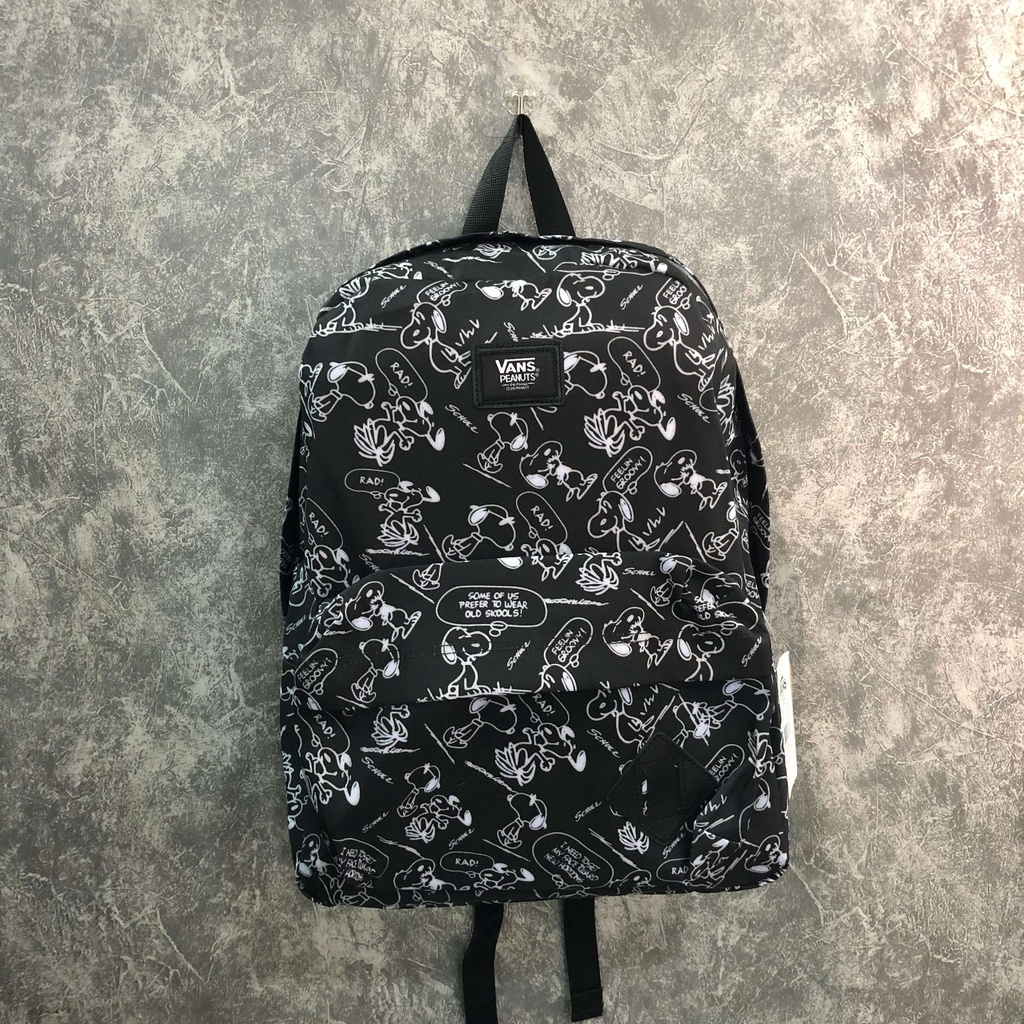 (Chính Hãng) (Tặng Túi Vải) Balo Vans Peanuts (Có Sẵn - Full Tag)