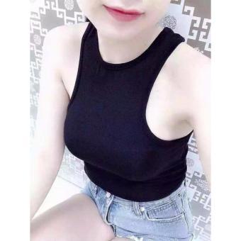 [HCM]áo thun nữ 3 lỗ ngược xinh xắn ( đen trắng đỏ đô xám)