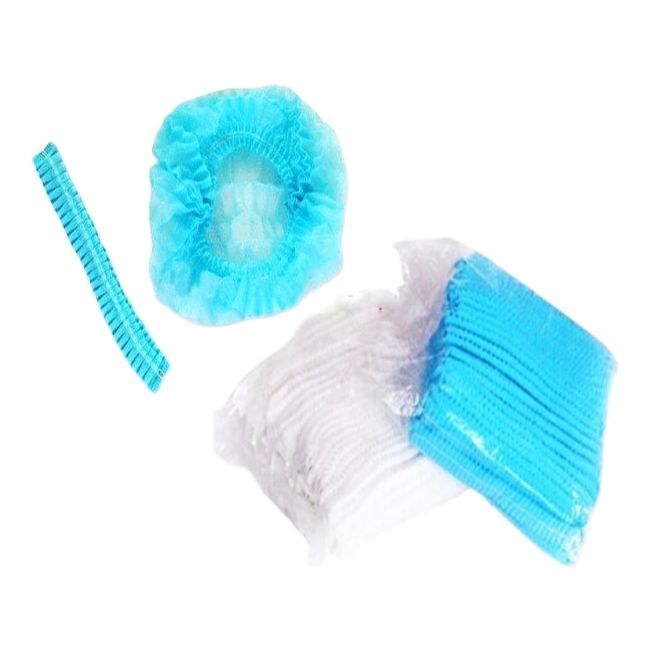 wholesale 200/100 Hooded Wrap hair deep workwear, headwear coiffure worm nonwoven antistatic ESD safemall, used in clean room, inner tube, aesthetic, manufacturing, medical-genuine goods safety Mart official