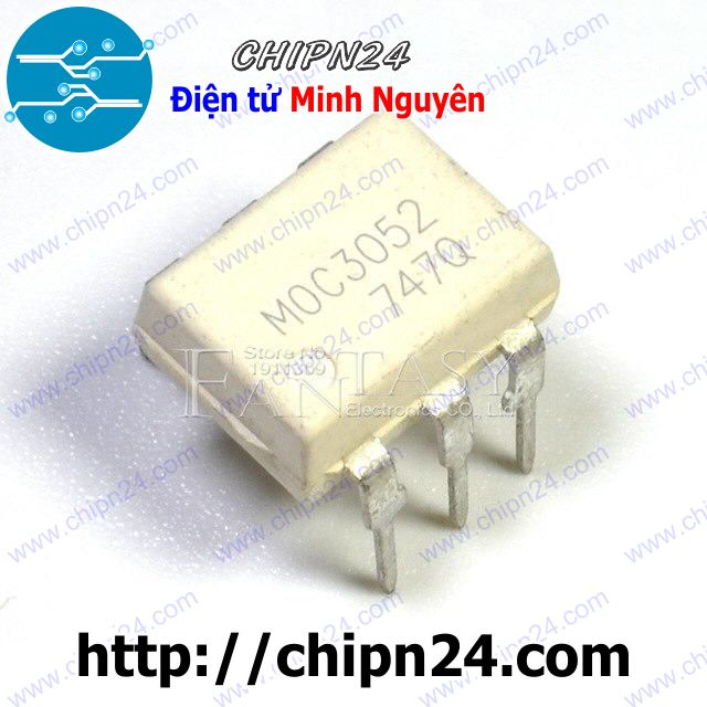 Opto moc3052 dip-6 trắng