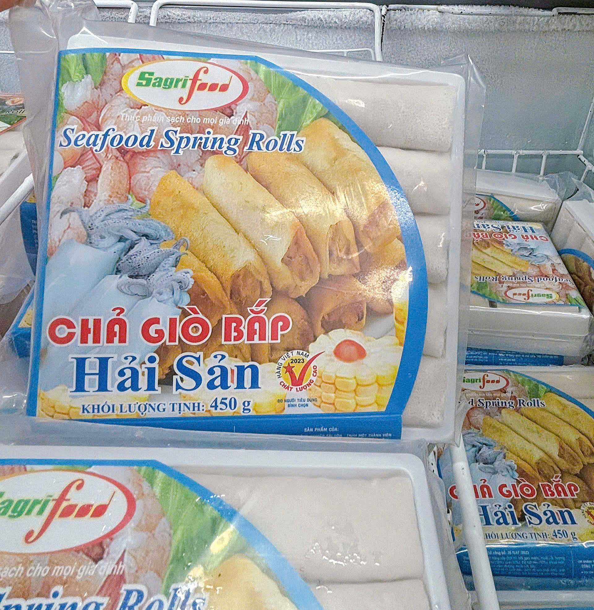 Chả giò Bắp Hải Sản 500gr - [Giao Ngay Tại HCM]