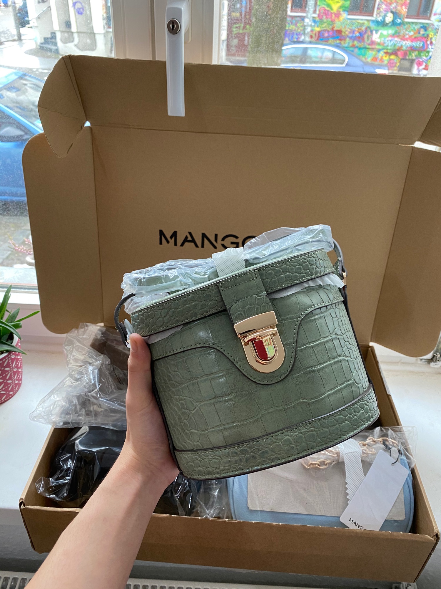 Túi Mango Auth store Germany limited (fullbill và ảnh thật)