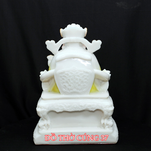 TƯỢNG  THẦN TIỀN  - MÀU VÀNG   [ COMPOSITE + BỘT ĐÁ ]