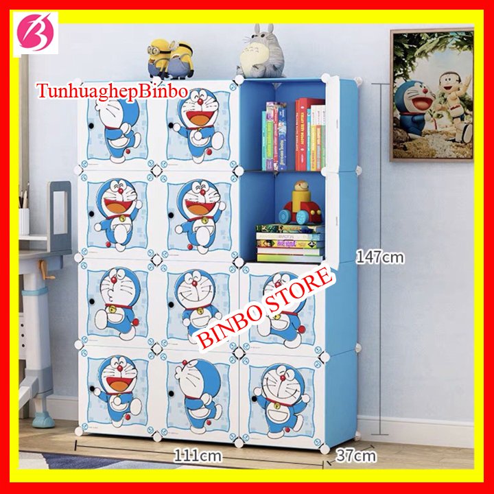 [Nhiều mẫu] Tủ nhựa quần áo lắp ghép đa năng 12 ô y như hình chịu được 15kg mỗi ngăn TẶNG KÈM PHỤ KIỆN GHÉP TỦ ĐẦY ĐỦ kích thước 1m5x110x47cm, nhiều mẫu lựa chọn, dễ dàng tháo lắp, tiện lợi