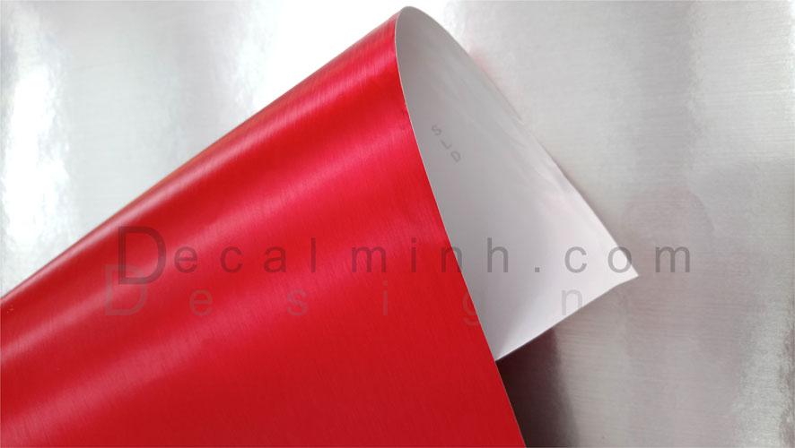 Decal Xước Đỏ 3D