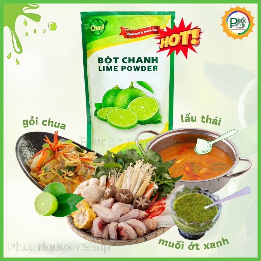 Bột chanh Chavi Lime powder 400g