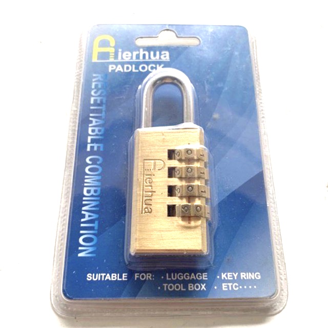 [HCM]Ổ khoá số FIERHUA 3 phân AH284