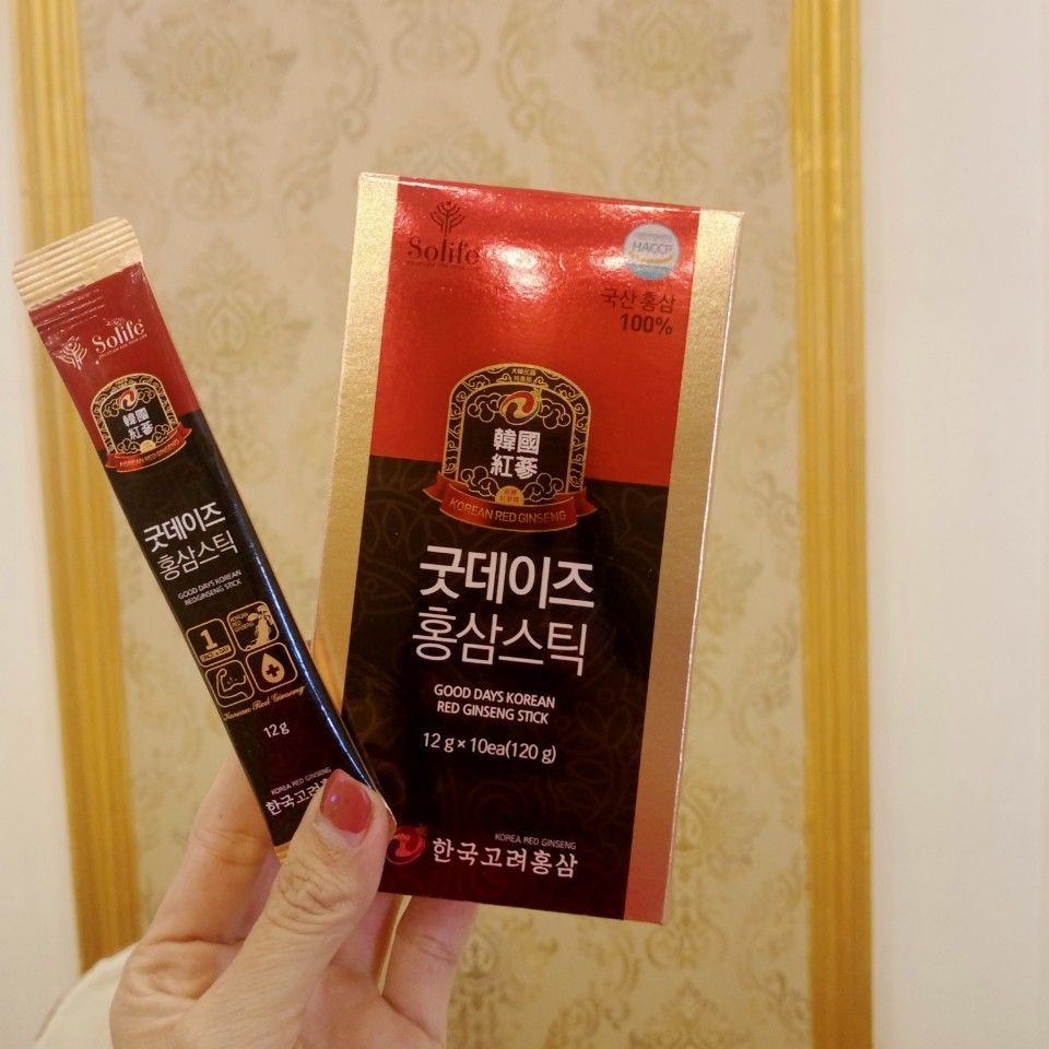 Tinh chất hồng sâm Hàn Quốc cô đặc pha sẵn Good Days 30 gói