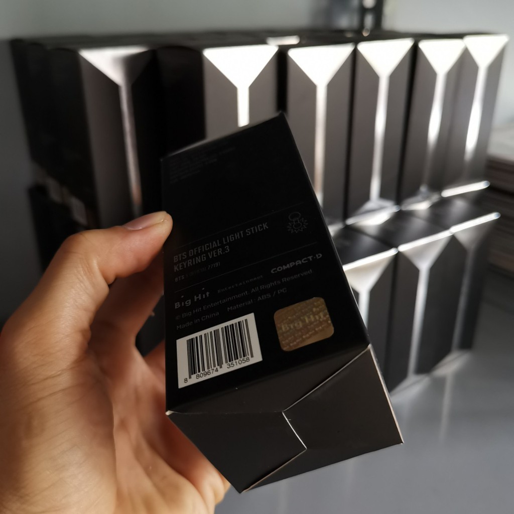 Bangtan OFFICIAL LIGHTSTICK KEYRING BOMB VER.3