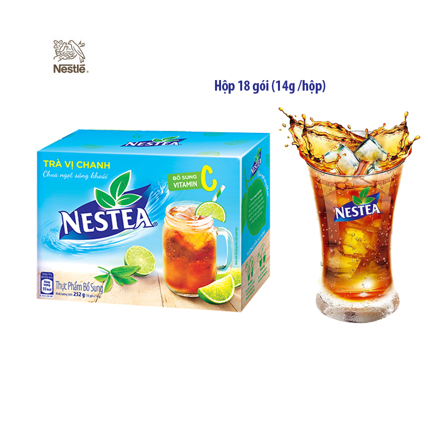 Bộ đôi Nestea Trà chanh & Trà vải lài