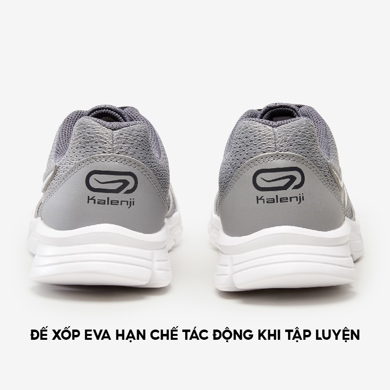 Giày chạy bộ nam Decathlon Run One siêu nhẹ - Xám