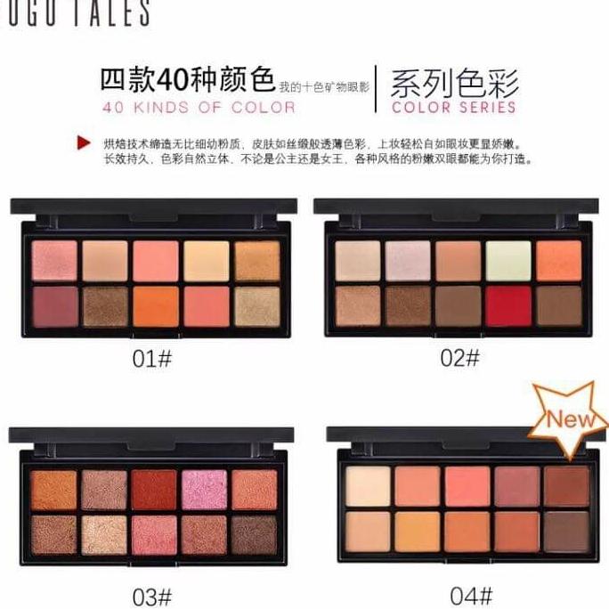 Bảng phấn mắt gogotales